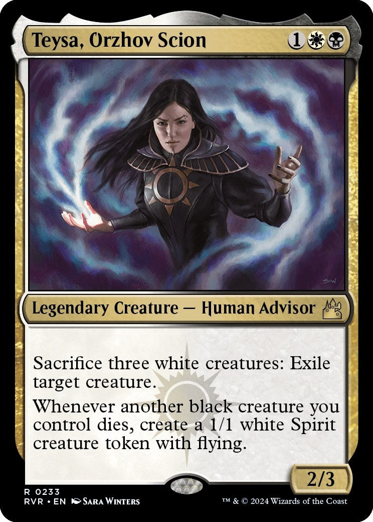 Image for Teysa, Orzhov Scion (Ravnica Remastered) (233) - Magic: The Gathering