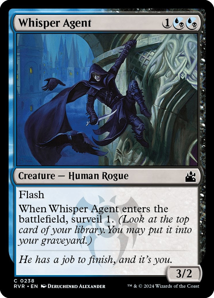 Image for Whisper Agent (Ravnica Remastered) (238) - Magic: The Gathering