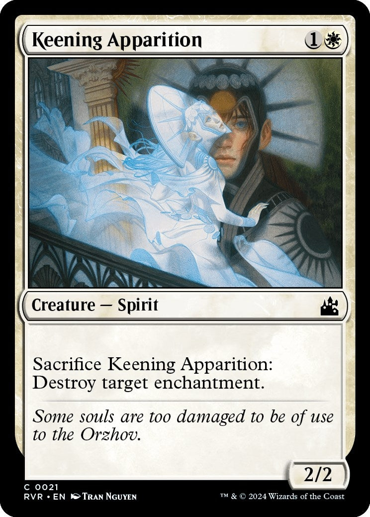 Image for Keening Apparition (Ravnica Remastered) (21) - Magic: The Gathering