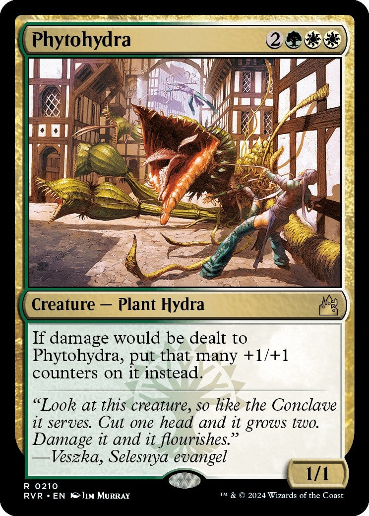 Image for Phytohydra (Ravnica Remastered) (210) - Magic: The Gathering