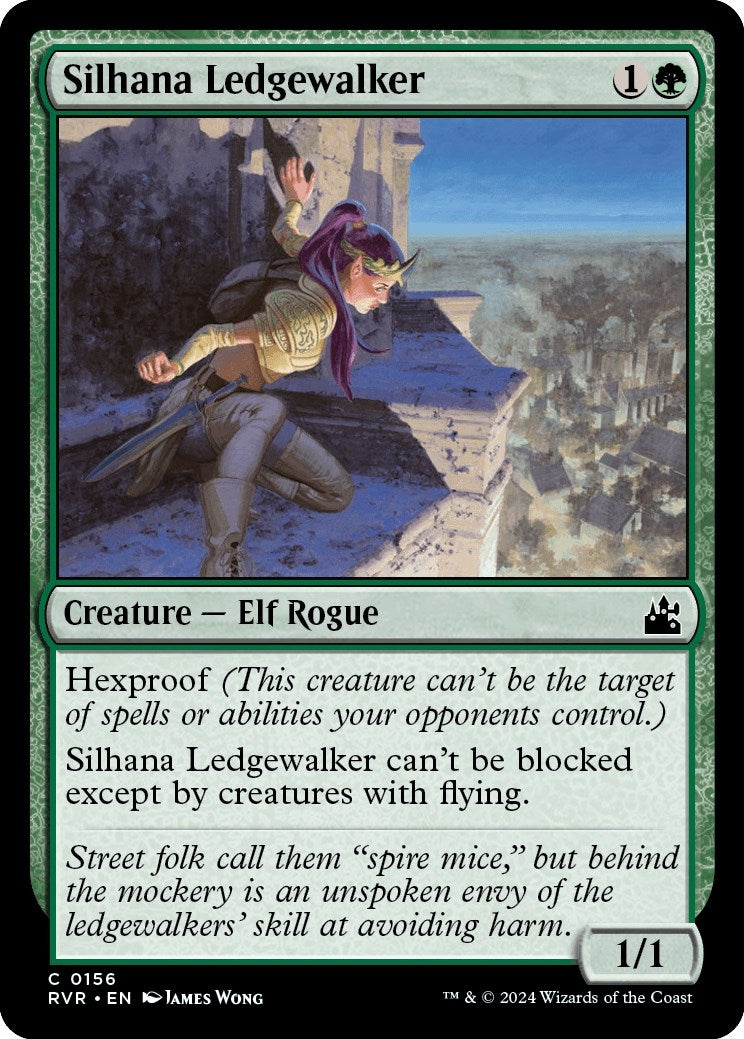 Image for Silhana Ledgewalker (Ravnica Remastered) (156) - Magic: The Gathering