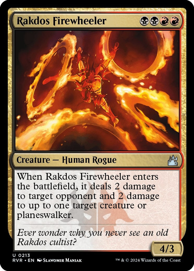Image for Rakdos Firewheeler (Ravnica Remastered) (213) - Magic: The Gathering