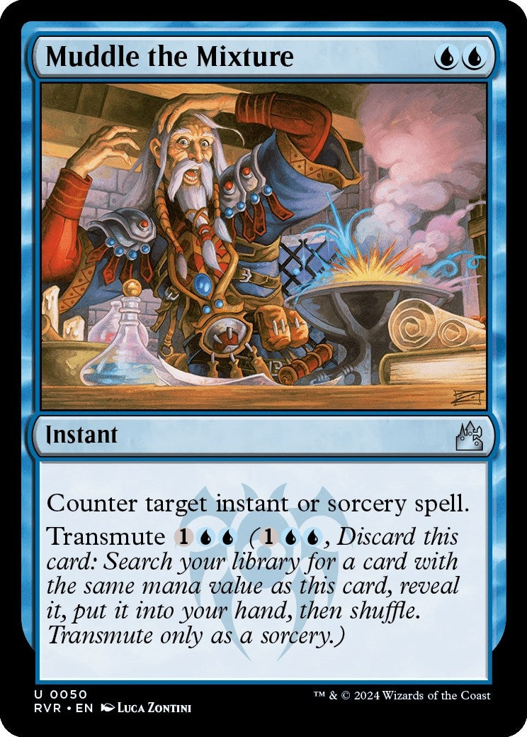 Image for Muddle the Mixture (Ravnica Remastered) (50) - Magic: The Gathering