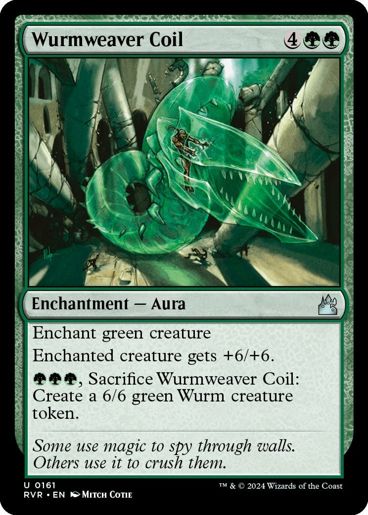 Image for Wurmweaver Coil (Ravnica Remastered) (161) - Magic: The Gathering