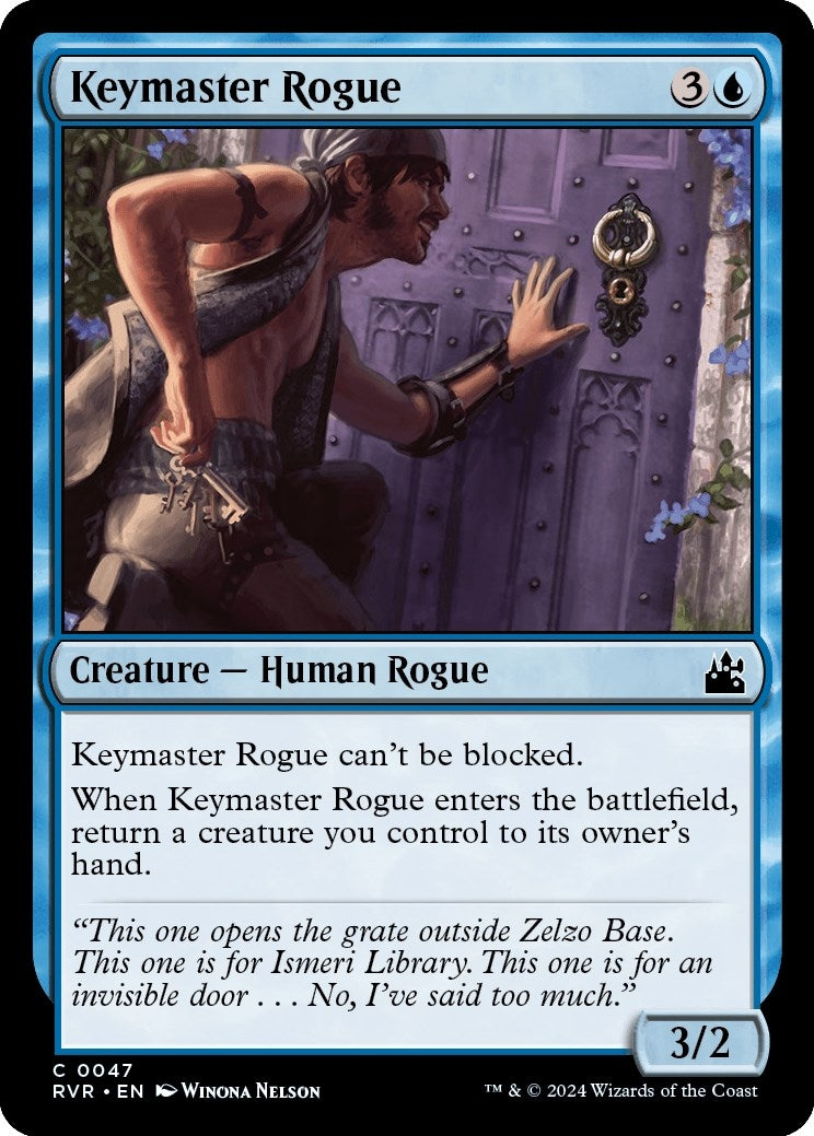 Image for Keymaster Rogue (Ravnica Remastered) (47) - Magic: The Gathering