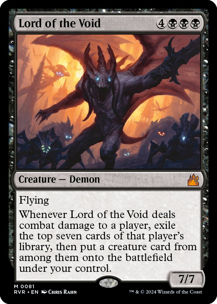 Image for Lord of the Void (Ravnica Remastered) (81) - Magic: The Gathering