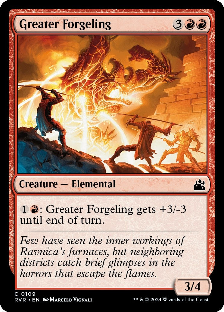Image for Greater Forgeling (Ravnica Remastered) (109) - Magic: The Gathering