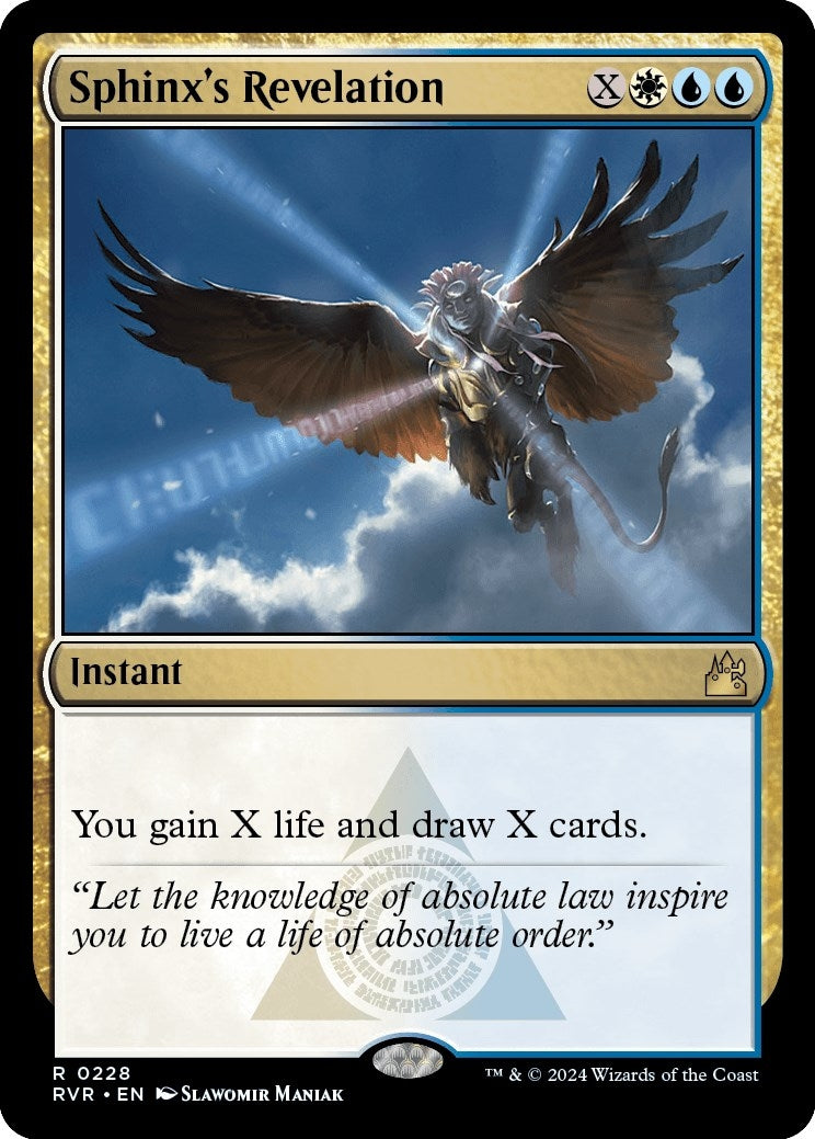 Image for Sphinx's Revelation (Ravnica Remastered) (228) - Magic: The Gathering