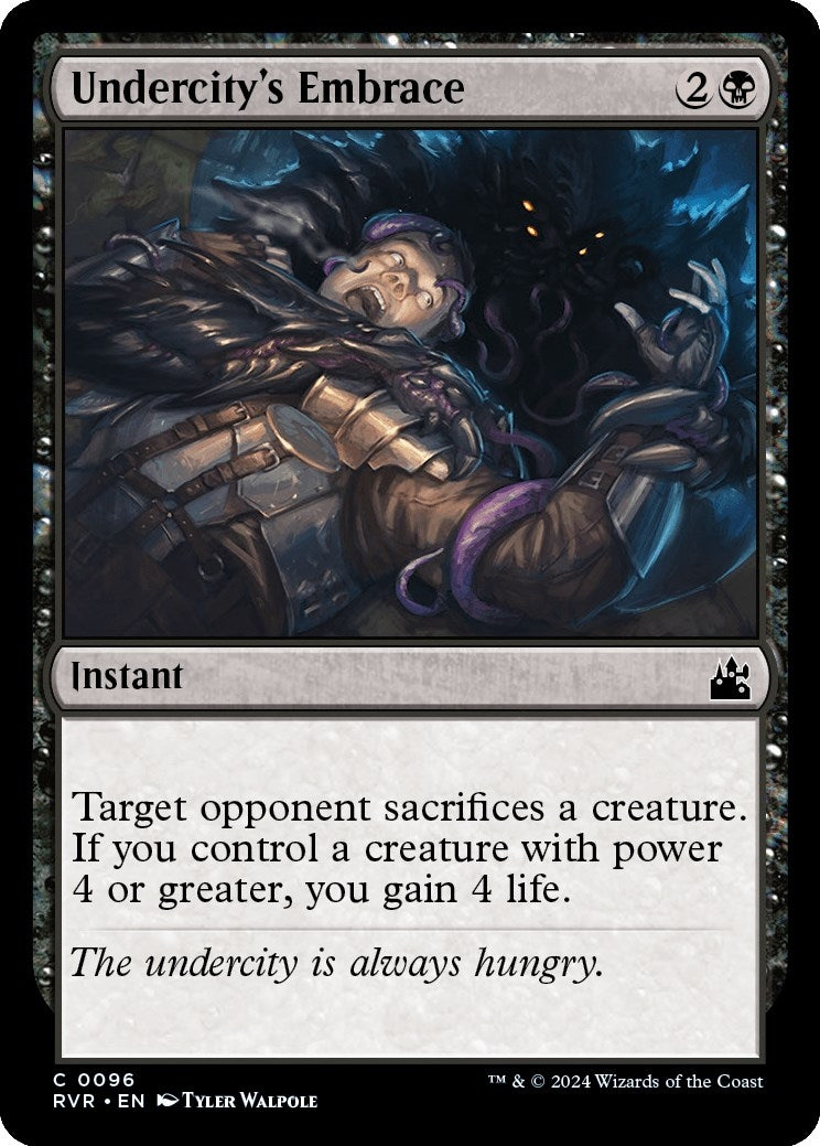 Image for Undercity's Embrace (Ravnica Remastered) (96) - Magic: The Gathering