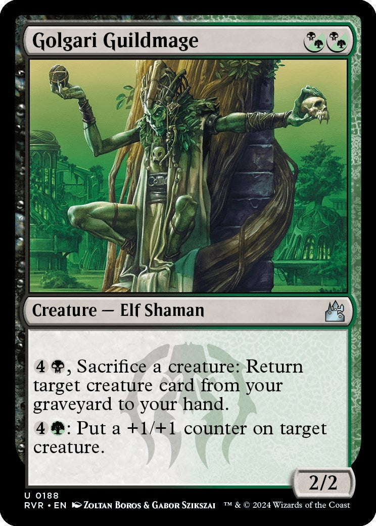 Image for Golgari Guildmage (Ravnica Remastered) (188) - Magic: The Gathering