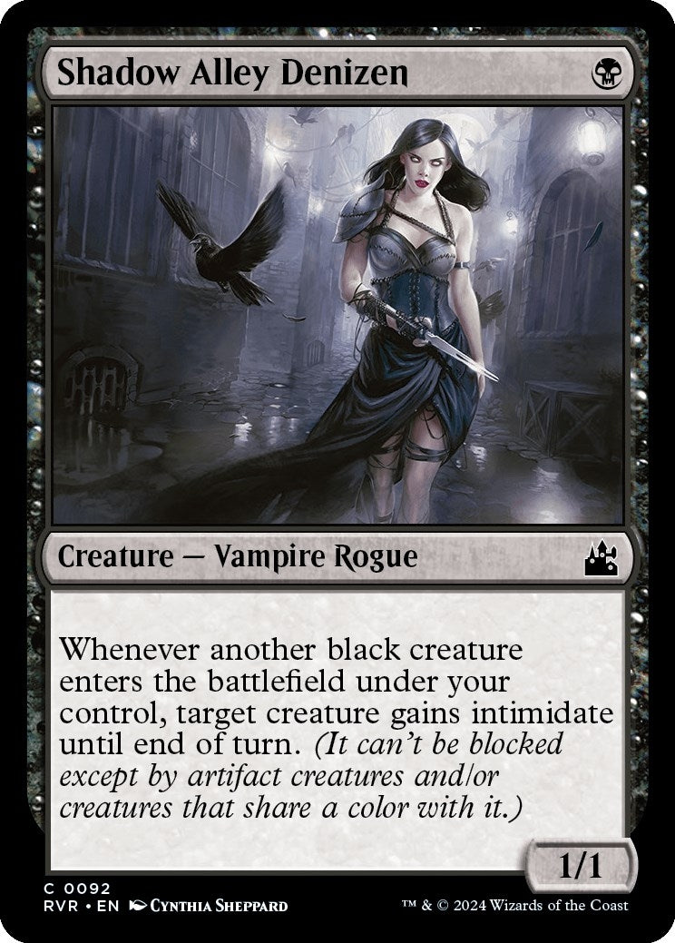 Image for Shadow Alley Denizen (Ravnica Remastered) (92) - Magic: The Gathering