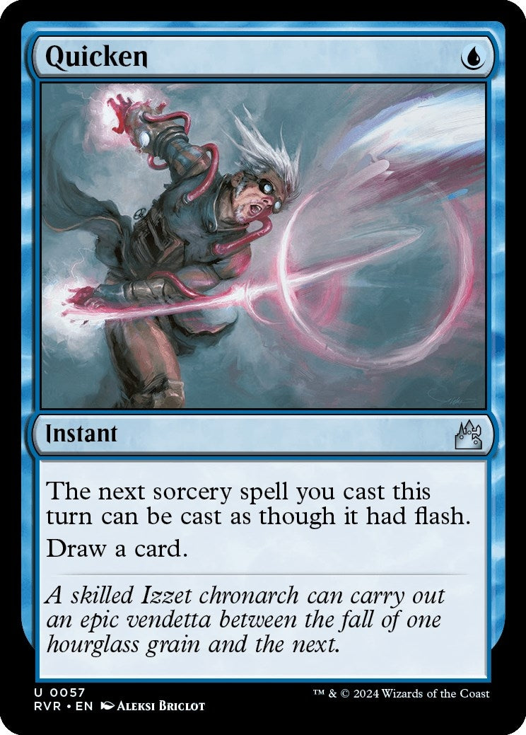 Image for Quicken (Ravnica Remastered) (57) - Magic: The Gathering