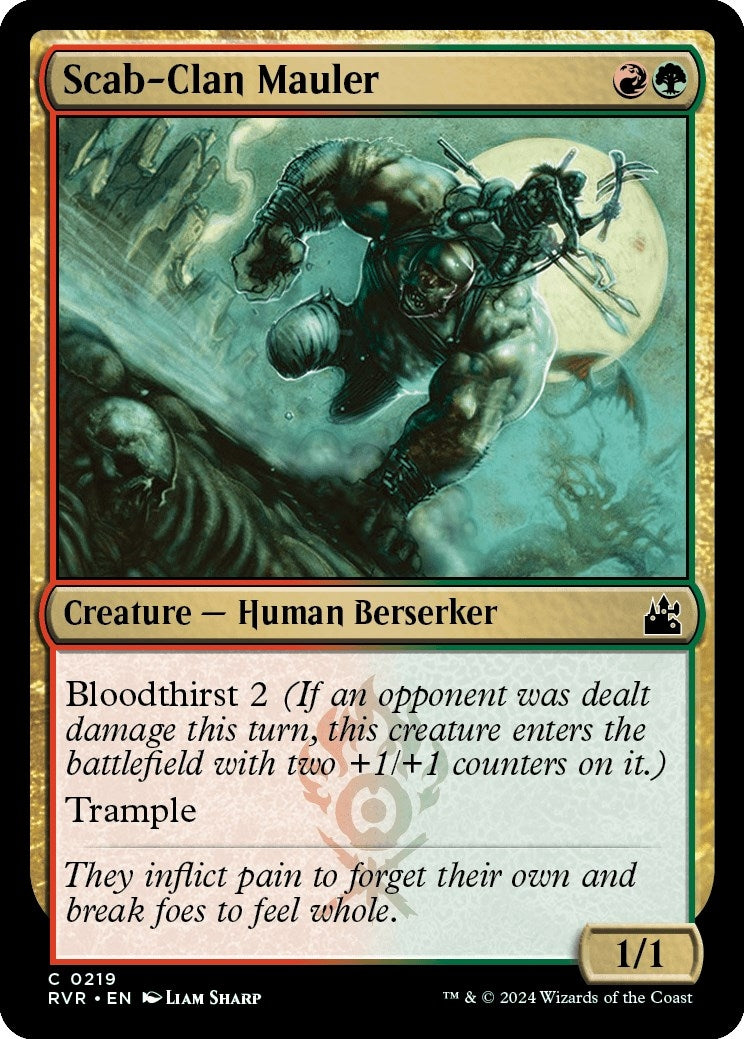 Image for Scab-Clan Mauler (Ravnica Remastered) (219) - Magic: The Gathering