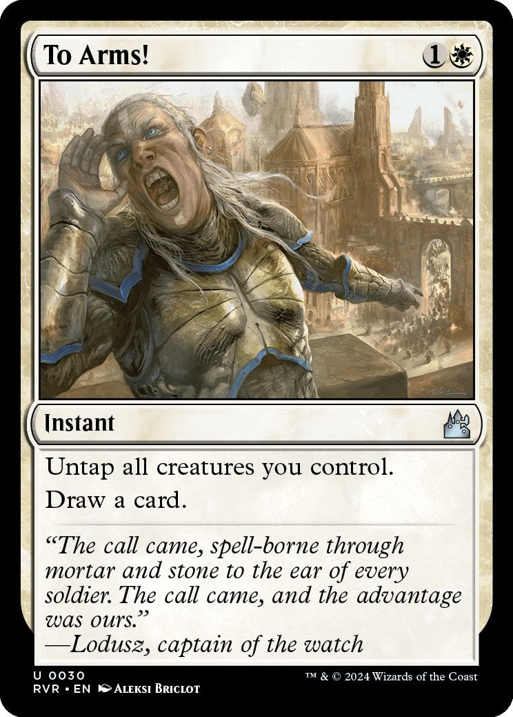 Image for To Arms! (Ravnica Remastered) (30) - Magic: The Gathering