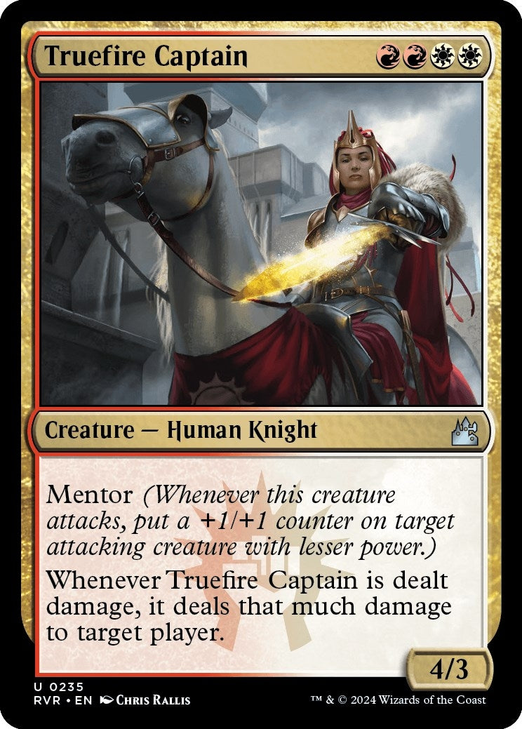 Image for Truefire Captain (Ravnica Remastered) (235) - Magic: The Gathering