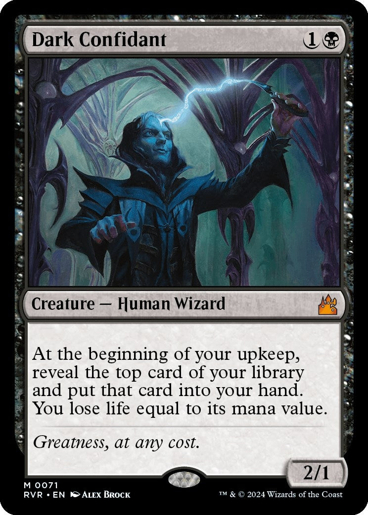 Image for Dark Confidant (Ravnica Remastered) (71) - Magic: The Gathering