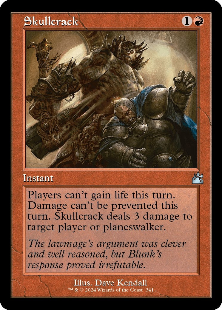 Image for Skullcrack (Retro Frame) (Ravnica Remastered) (341) - Magic: The Gathering