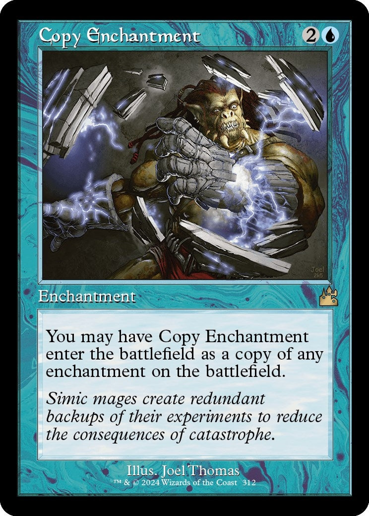 Image for Copy Enchantment (Retro Frame) (Ravnica Remastered) (312) - Magic: The Gathering