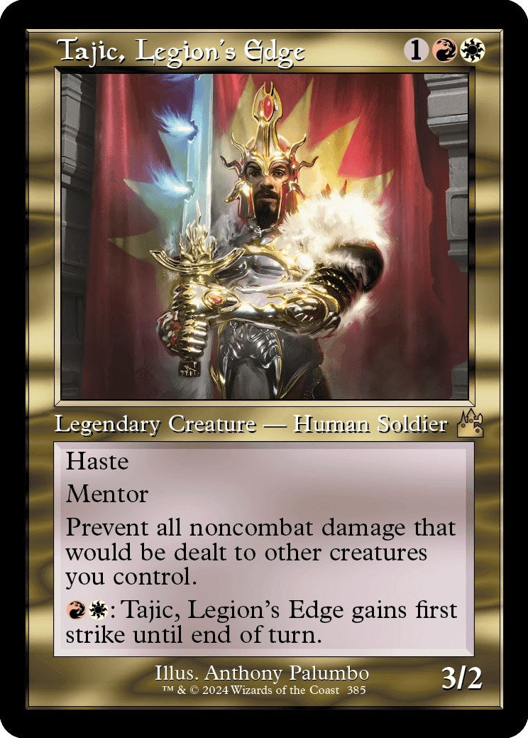 Image for Tajic, Legion's Edge (Retro Frame) (Ravnica Remastered) (385) - Magic: The Gathering
