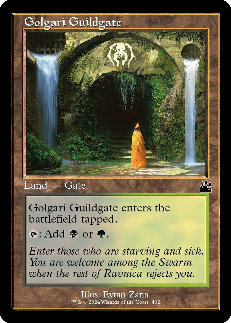 Image for Golgari Guildgate (Retro Frame) (Ravnica Remastered) (402) - Magic: The Gathering