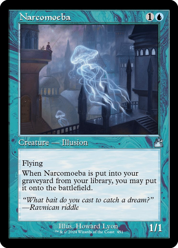 Image for Narcomoeba (Retro Frame) (Ravnica Remastered) (451) - Magic: The Gathering