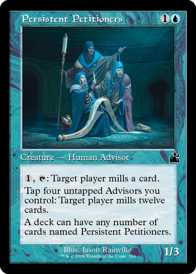 Image for Persistent Petitioners (Retro Frame) (Ravnica Remastered) (316) - Magic: The Gathering