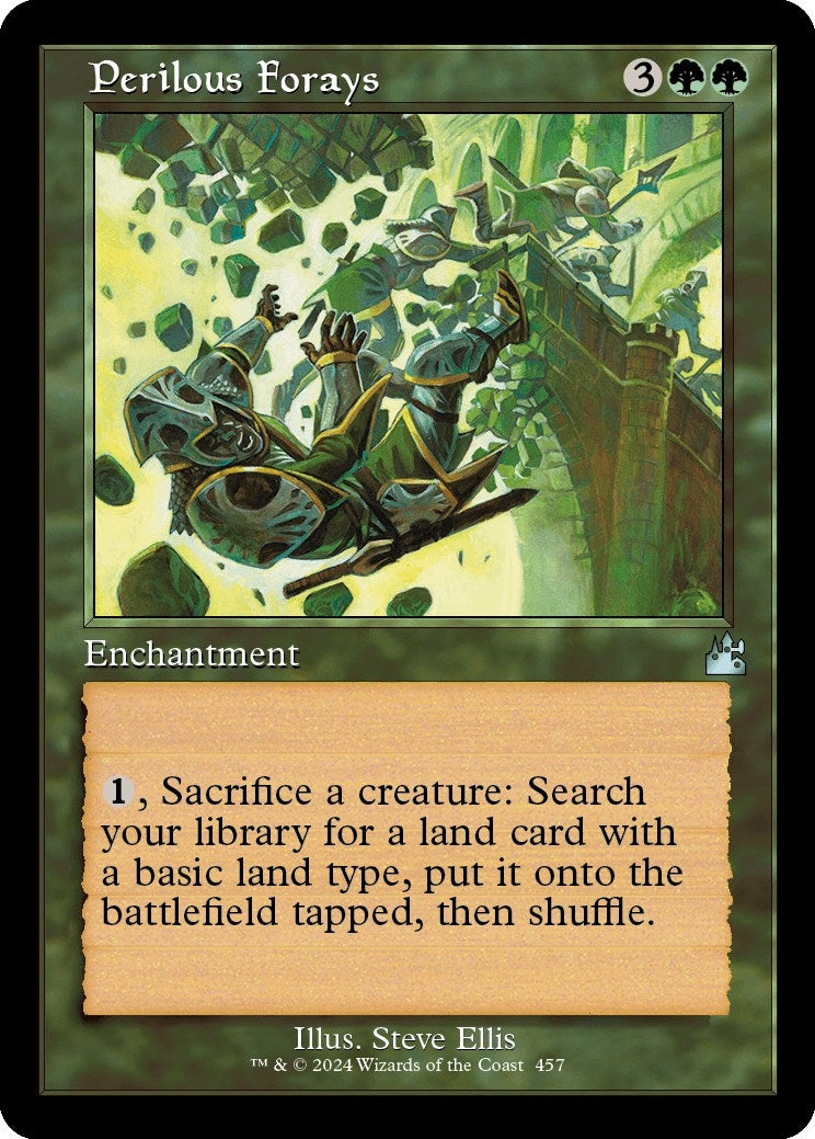 Image for Perilous Forays (Retro Frame) (Ravnica Remastered) (457) - Magic: The Gathering