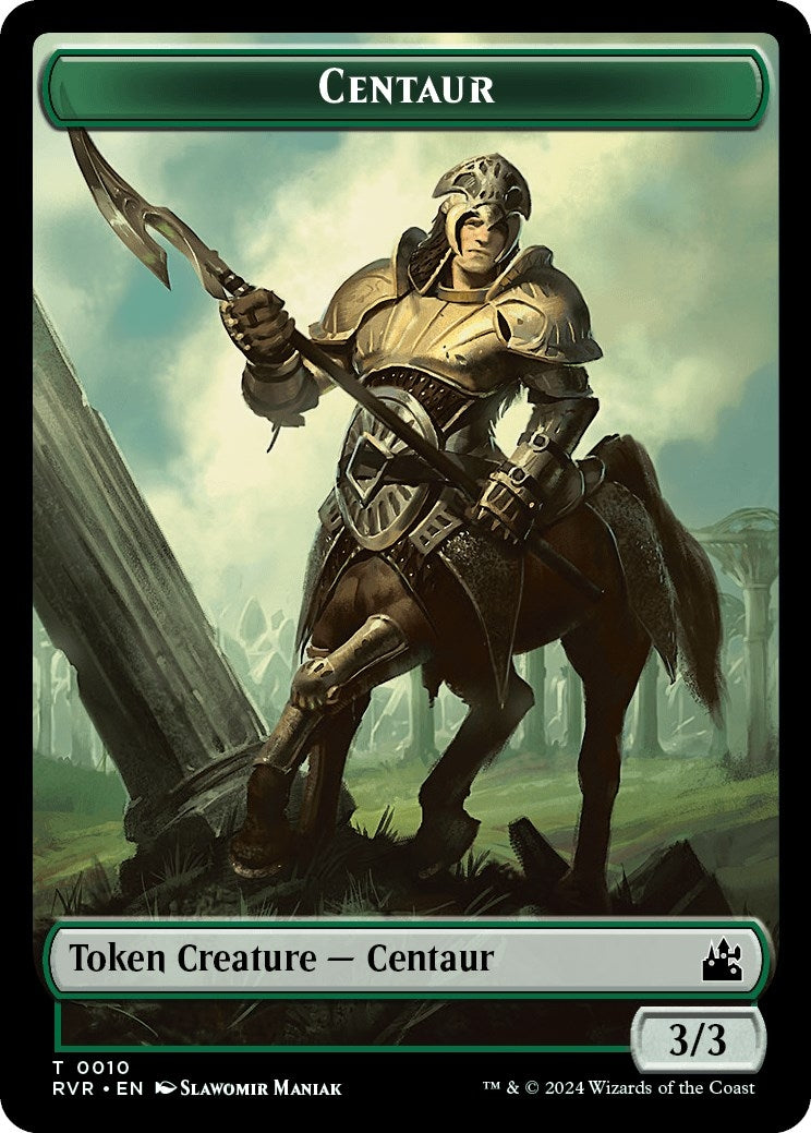 Image for Centaur Token (Ravnica Remastered) (10) - Magic: The Gathering
