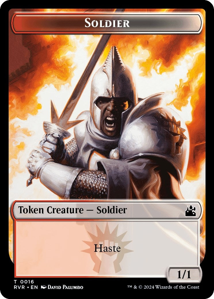 Image for Soldier Token (Ravnica Remastered) (16) - Magic: The Gathering