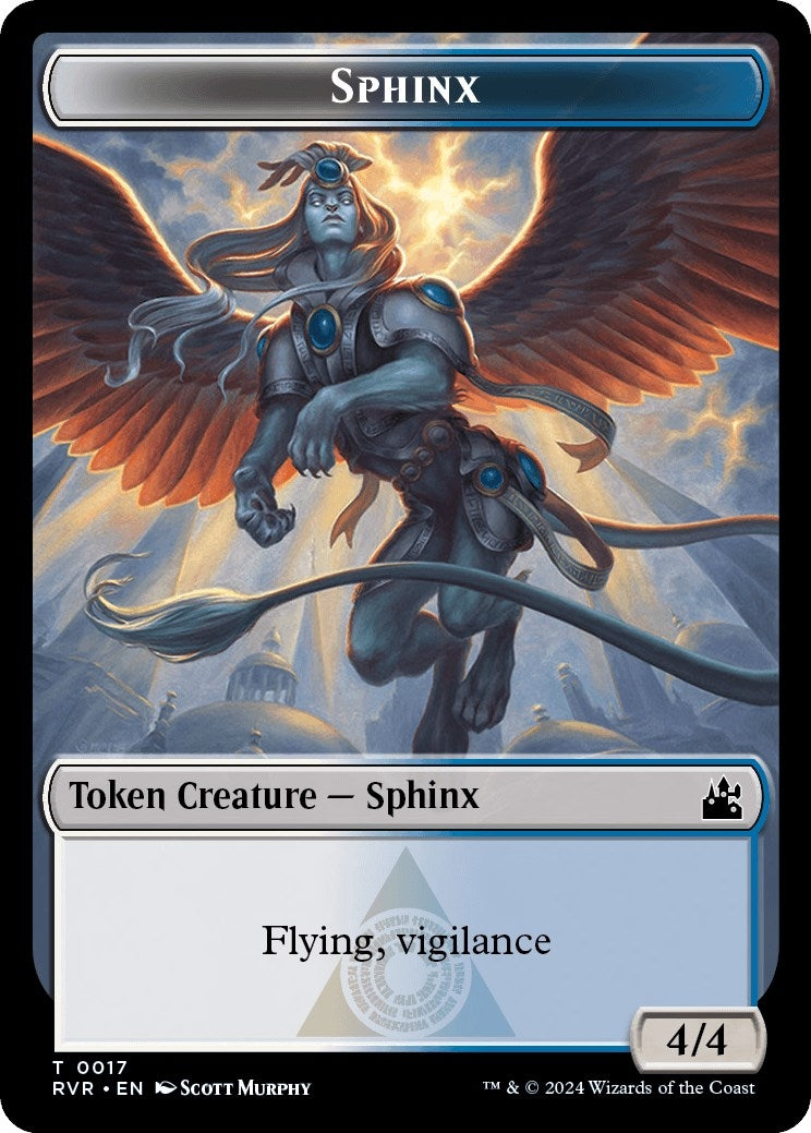 Image for Sphinx Token (Ravnica Remastered) (17) - Magic: The Gathering