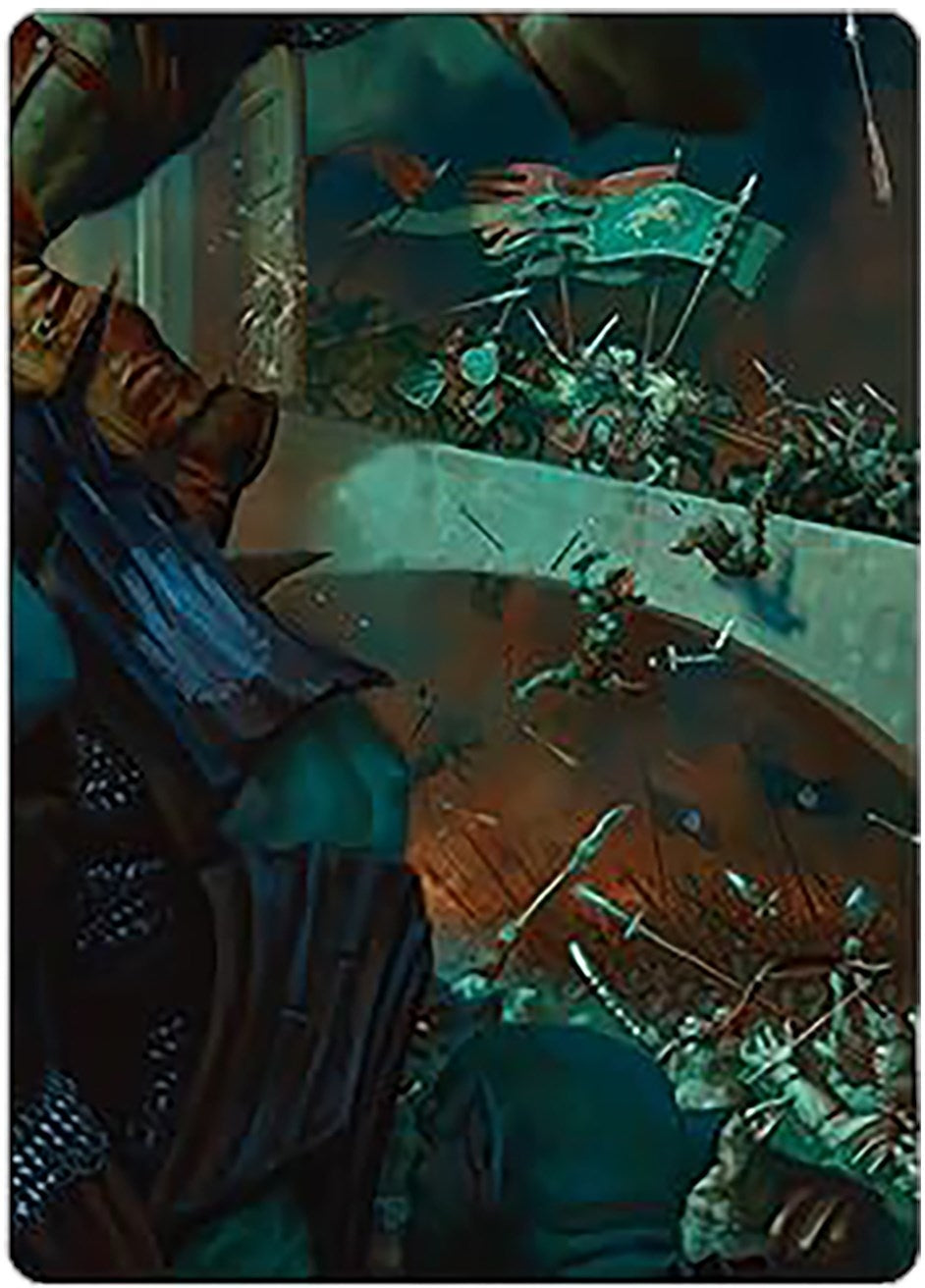 Image for Rohirrim Chargers Art Card (Art Series: Universes Beyond: The Lord of the Rings: Tales of Middle-earth) (6) - Magic: The Gathering