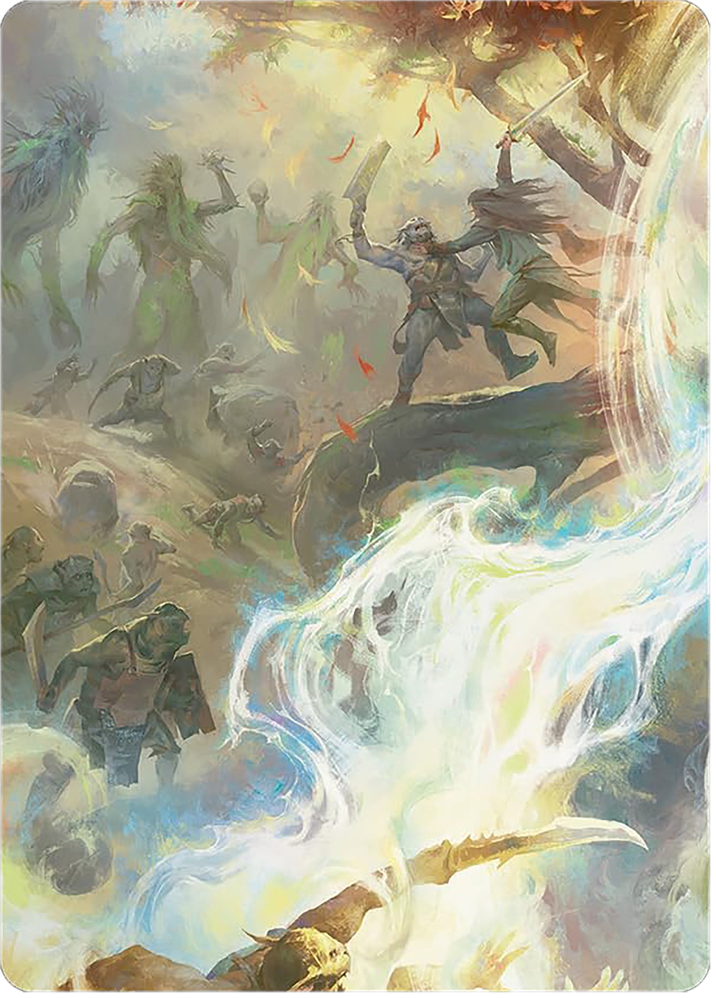 Image for Arboreal Alliance Art Card (Art Series: Universes Beyond: The Lord of the Rings: Tales of Middle-earth) (7) - Magic: The Gathering