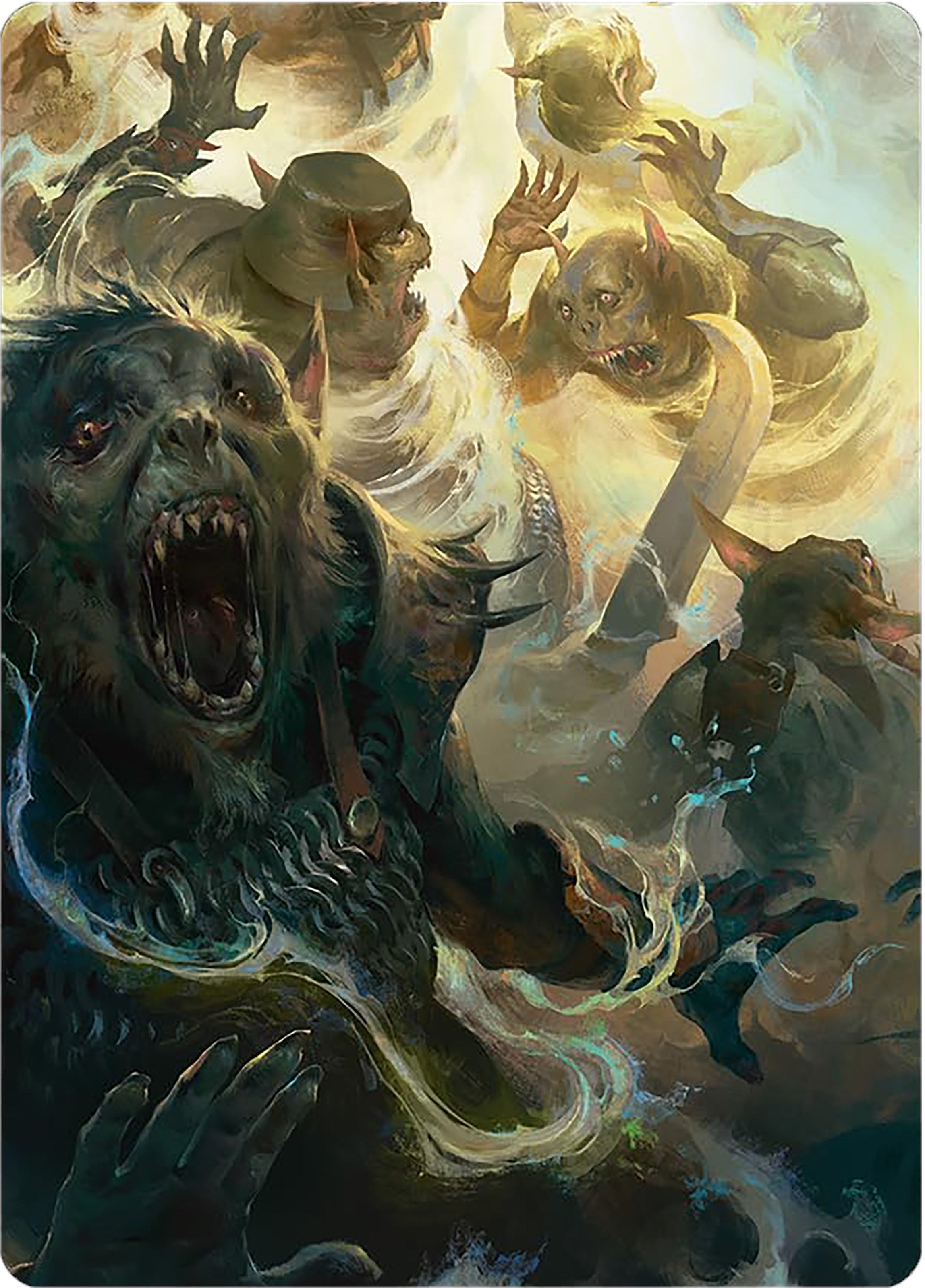 Image for Galadriel's Dismissal Art Card (Art Series: Universes Beyond: The Lord of the Rings: Tales of Middle-earth) (10) - Magic: The Gathering
