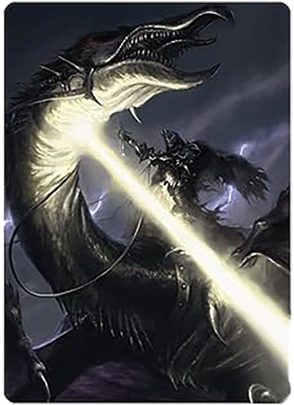 Image for Olorin's Searing Light Art Card (Art Series: Universes Beyond: The Lord of the Rings: Tales of Middle-earth) (13) - Magic: The Gathering