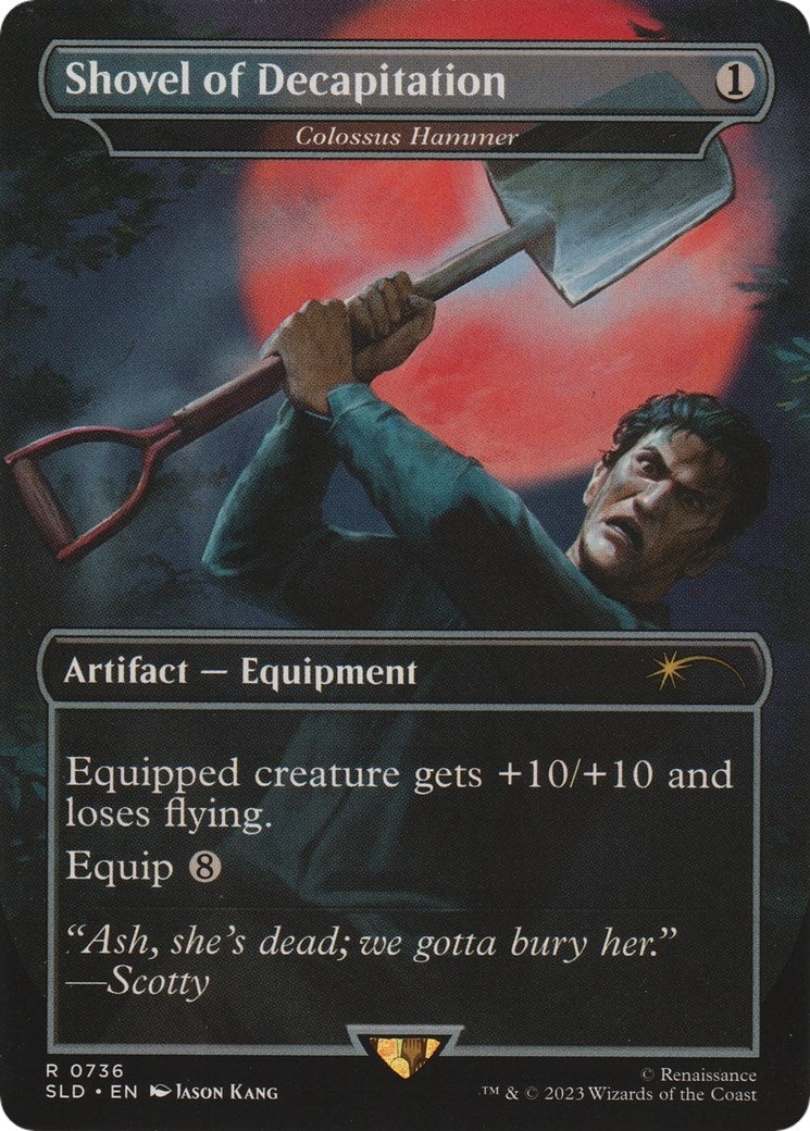 Image for Shovel of Decapitation - Colossus Hammer (Secret Lair Drop Series) (736) - Magic: The Gathering