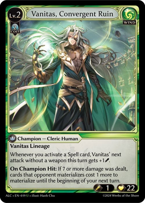 Image for Vanitas, Convergent Ruin (Alchemical Revolution) (019) - Grand Archive TCG