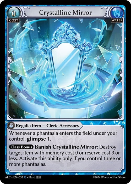Image for Crystalline Mirror (Alchemical Revolution) (035) - Grand Archive TCG