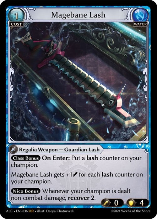 Image for Magebane Lash (Alchemical Revolution) (036) - Grand Archive TCG