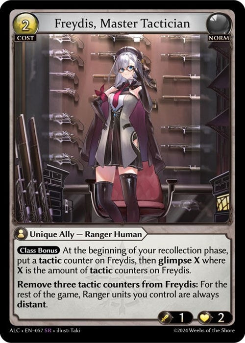 Image for Freydis, Master Tactician (Alchemical Revolution) (057) - Grand Archive TCG