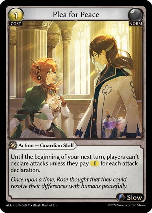 Image for Plea for Peace (Alchemical Revolution) (068) - Grand Archive TCG