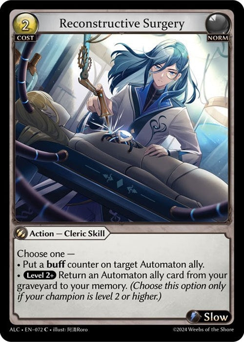 Image for Reconstructive Surgery (Alchemical Revolution) (072) - Grand Archive TCG