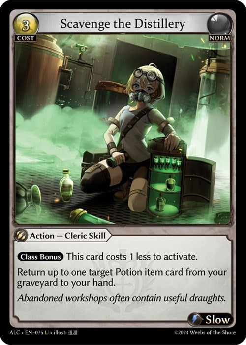 Image for Scavenge the Distillery (Alchemical Revolution) (075) - Grand Archive TCG