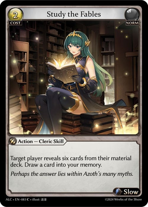 Image for Study the Fables (Alchemical Revolution) (083) - Grand Archive TCG