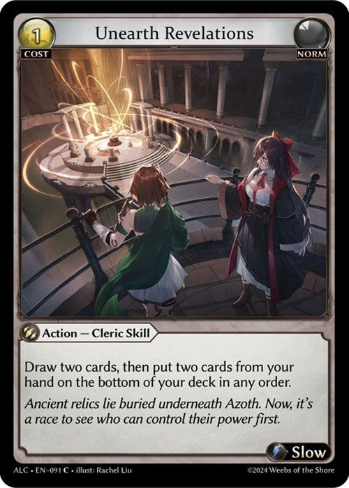 Image for Unearth Revelations (Alchemical Revolution) (091) - Grand Archive TCG