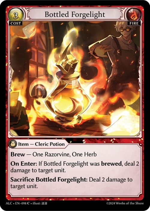 Image for Bottled Forgelight (Alchemical Revolution) (098) - Grand Archive TCG