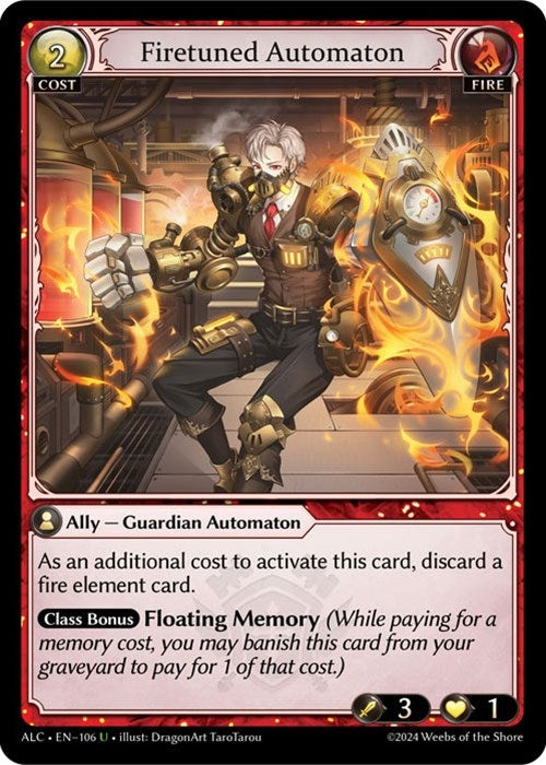 Image for Firetuned Automaton (Alchemical Revolution) (106) - Grand Archive TCG