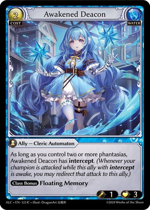 Image for Awakened Deacon (Alchemical Revolution) (123) - Grand Archive TCG