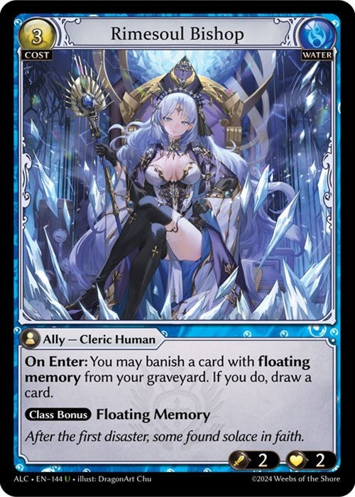 Image for Rimesoul Bishop (Alchemical Revolution) (144) - Grand Archive TCG