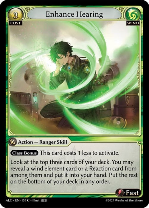 Image for Enhance Hearing (Alchemical Revolution) (159) - Grand Archive TCG