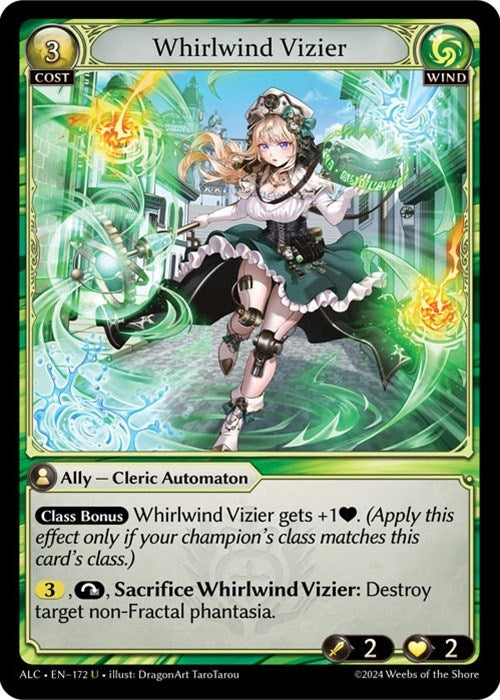 Image for Whirlwind Vizier (Alchemical Revolution) (172) - Grand Archive TCG